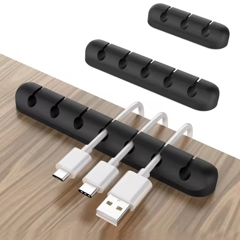 Desk Setup Keyboard - Mouse Wire Organizer Holds Mouse Keyboard