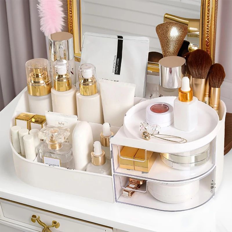Large Capacity Cosmetic Storag - Desk Drawer Unit reseña y precio