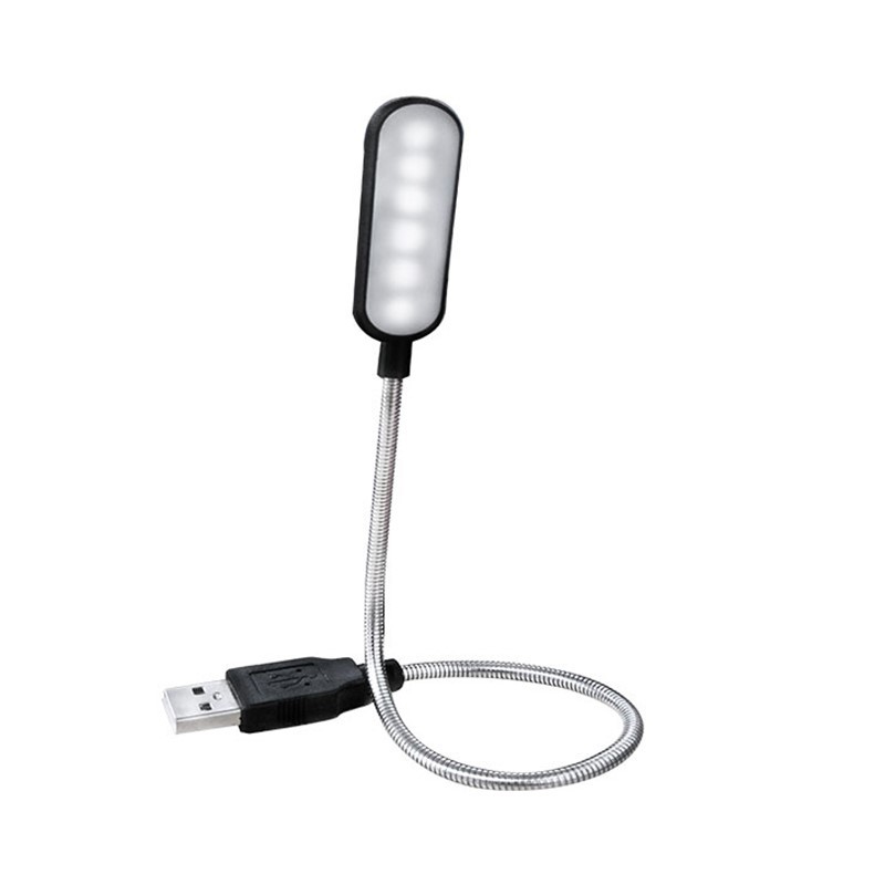 Mini 4 LED Book Lamp Portable  - Desk Setup Ideas reseña y precio