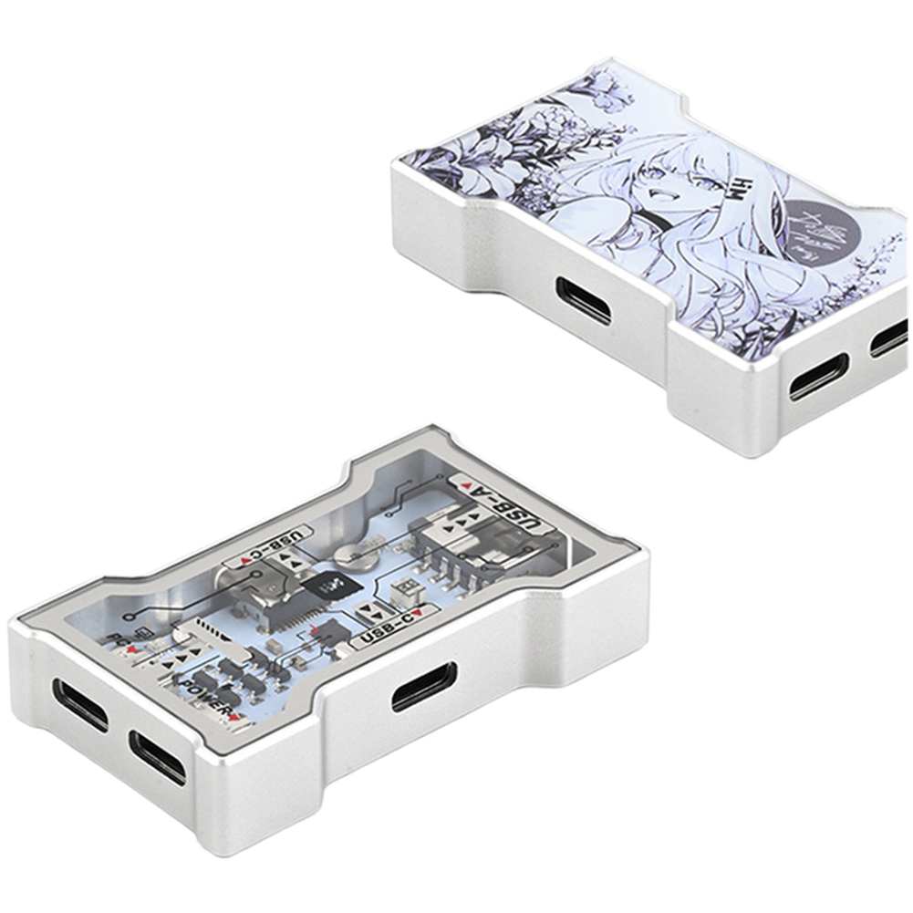 RGB USB Hub 2 Input 3 Output A - Desk Setup Keyboard reseña y precio