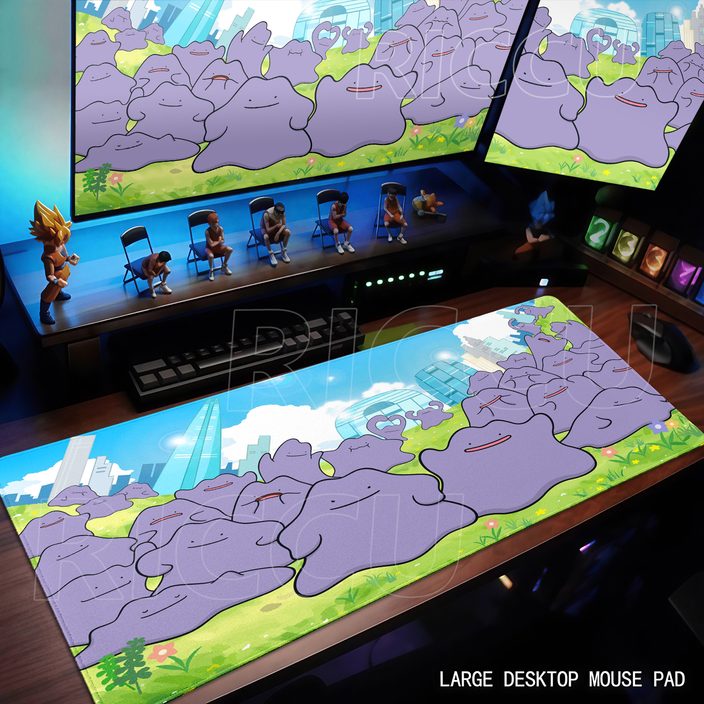 Large Game Mousepad Computer K - Korean Desk Setup reseña y precio