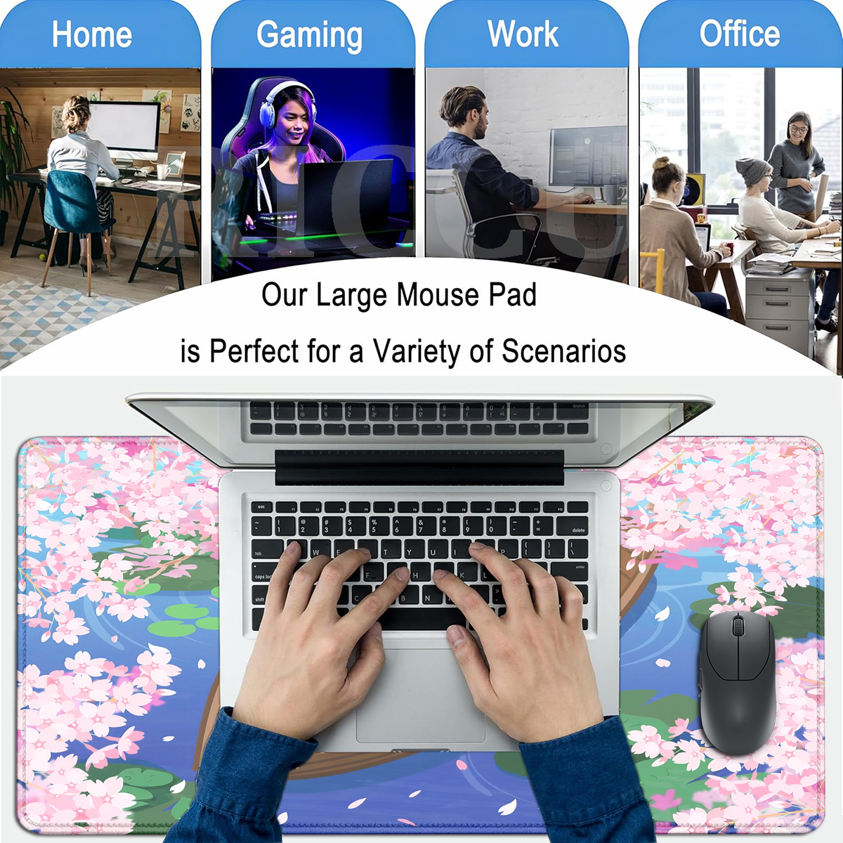 Large Game Mousepad Computer K - Korean Desk Setup reseña y precio