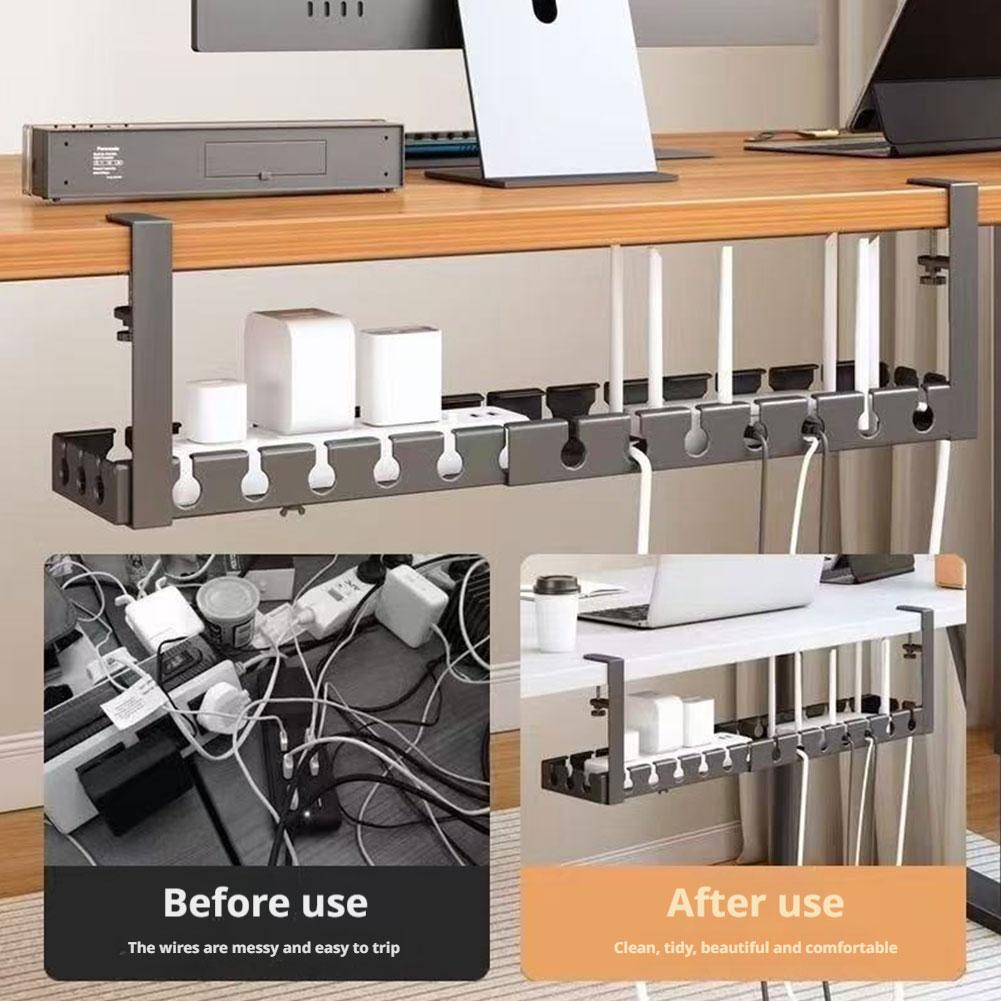 Extendable Under Desk Cable Ma - Desk Setup Shelf reseña y precio