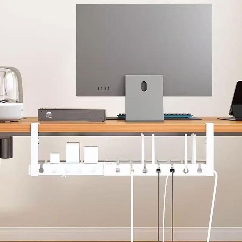 Extendable Under Desk Cable Ma - Desk Setup Shelf reseña y precio