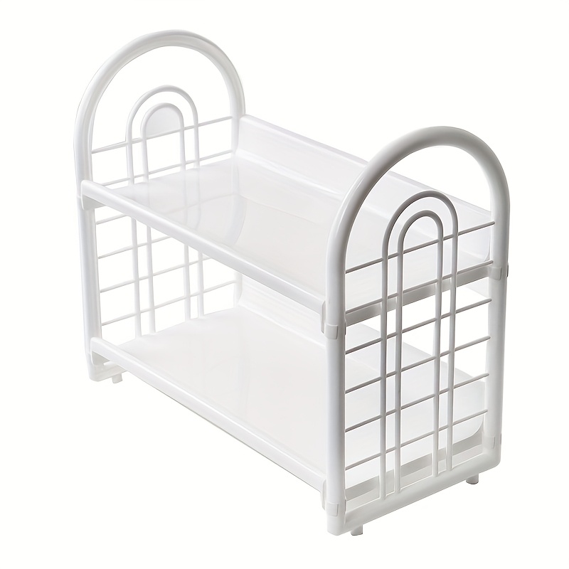 1pc Double Layer Multi-Functio - Desk Setup Shelf reseña y precio