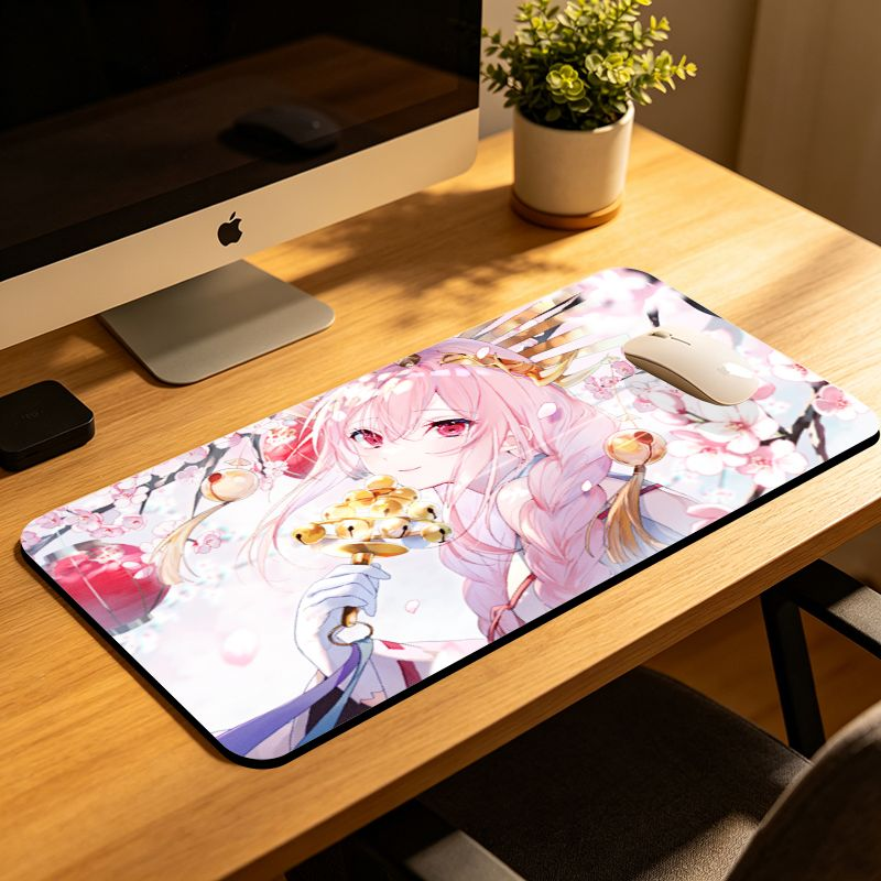 VIKAMA Aesthetic Anime Mouse P - Desk Setup Background reseña y precio