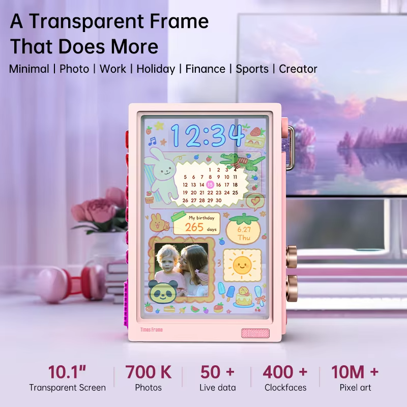 OEMG Times Frame Smart HD Scre - Desk Setup Videos reseña y precio