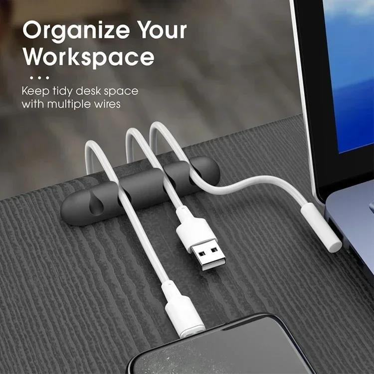 Mouse Wire Organizer Holds Mou - Desk Setup Keyboard reseña y precio