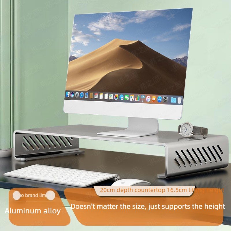 Computer Monitor Stand Riser E - Desk Setup With Laptop And Monitor reseña y precio