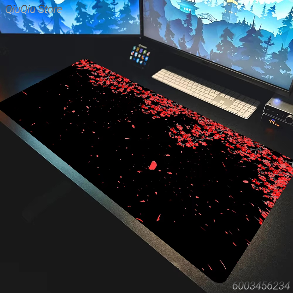 Japanese Cherry Blossom Large  - Desk Setup Background reseña y precio