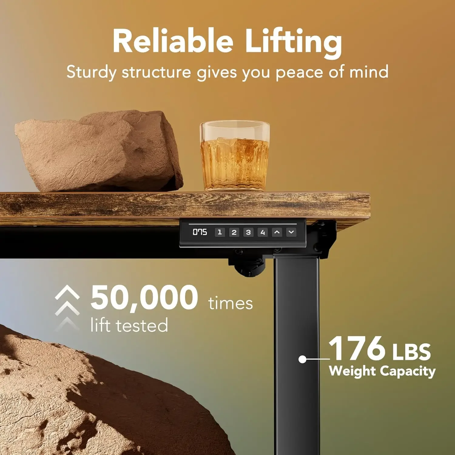 Electric Standing Desk, 55 x 2 - Desk Setup L Shaped reseña y precio