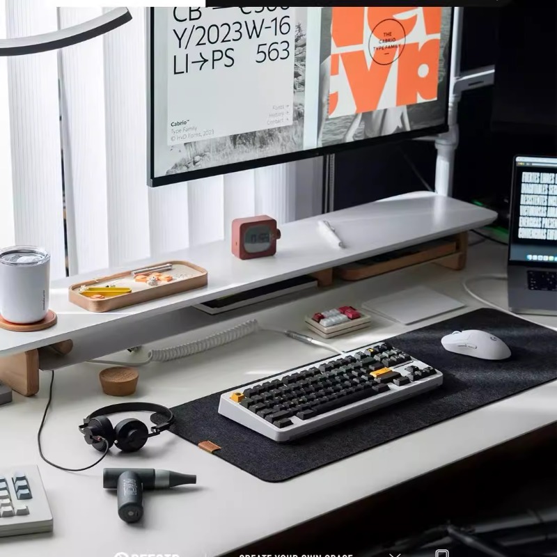 Modern Monitor Riser Stand Erg - Desk Setup With Laptop And Monitor reseña y precio