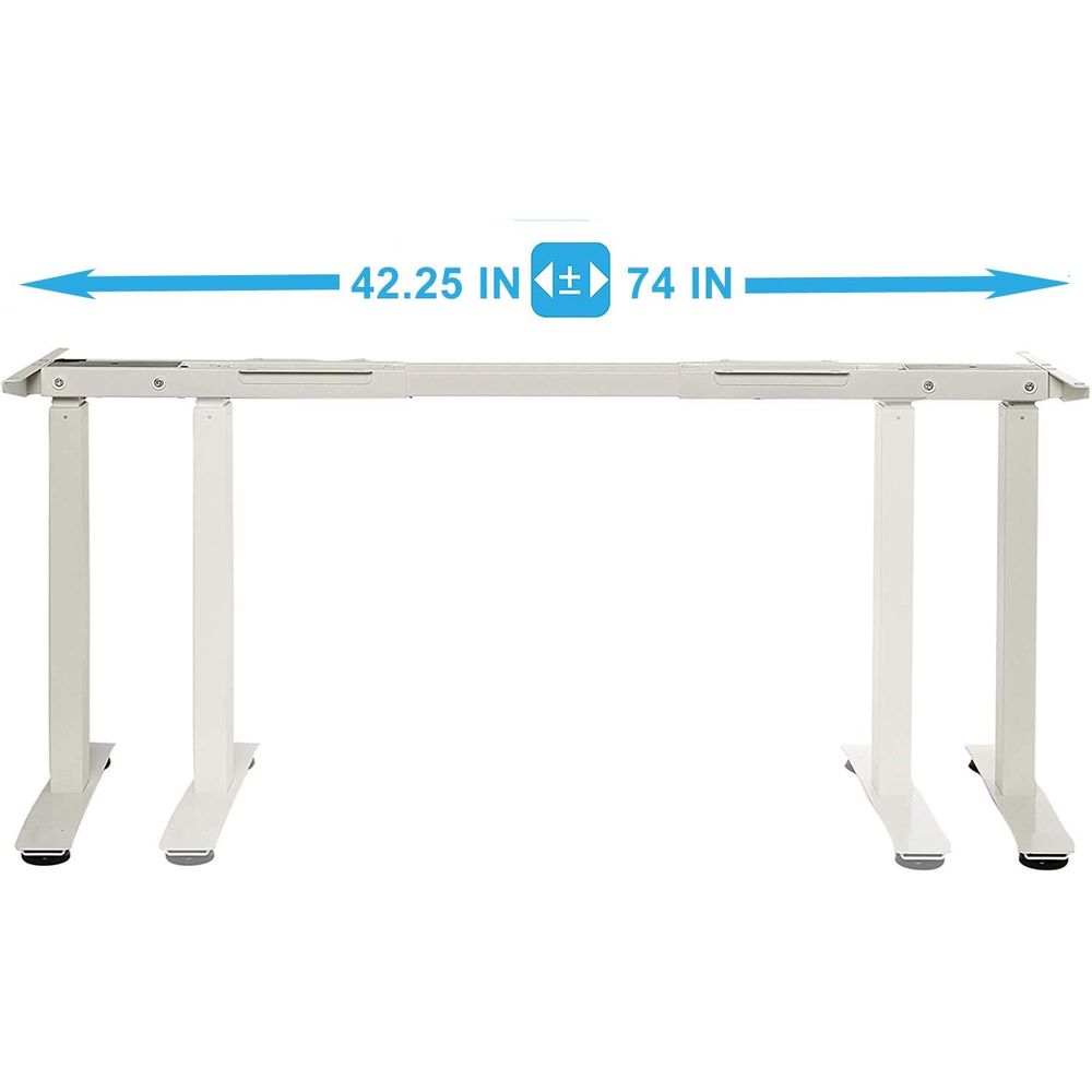 Electric Dual Motor Stand Up D - Desk Setup L Shaped reseña y precio