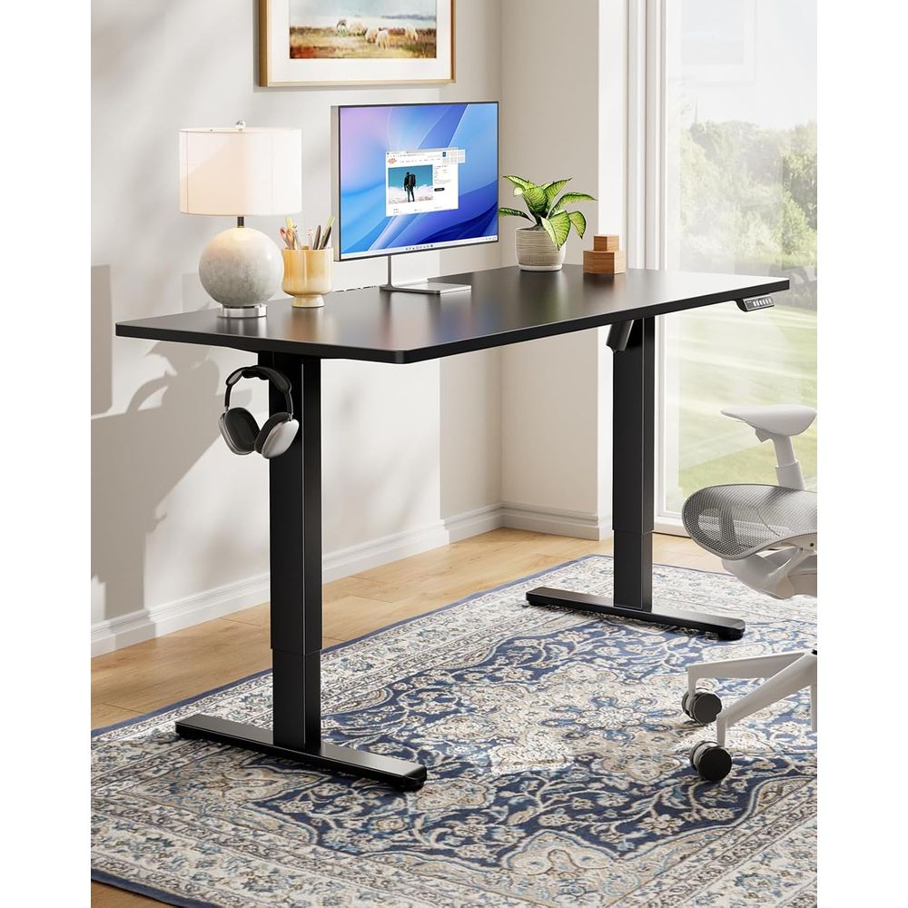 Electric Standing Desk, Whole  - Desk Setup L Shaped reseña y precio