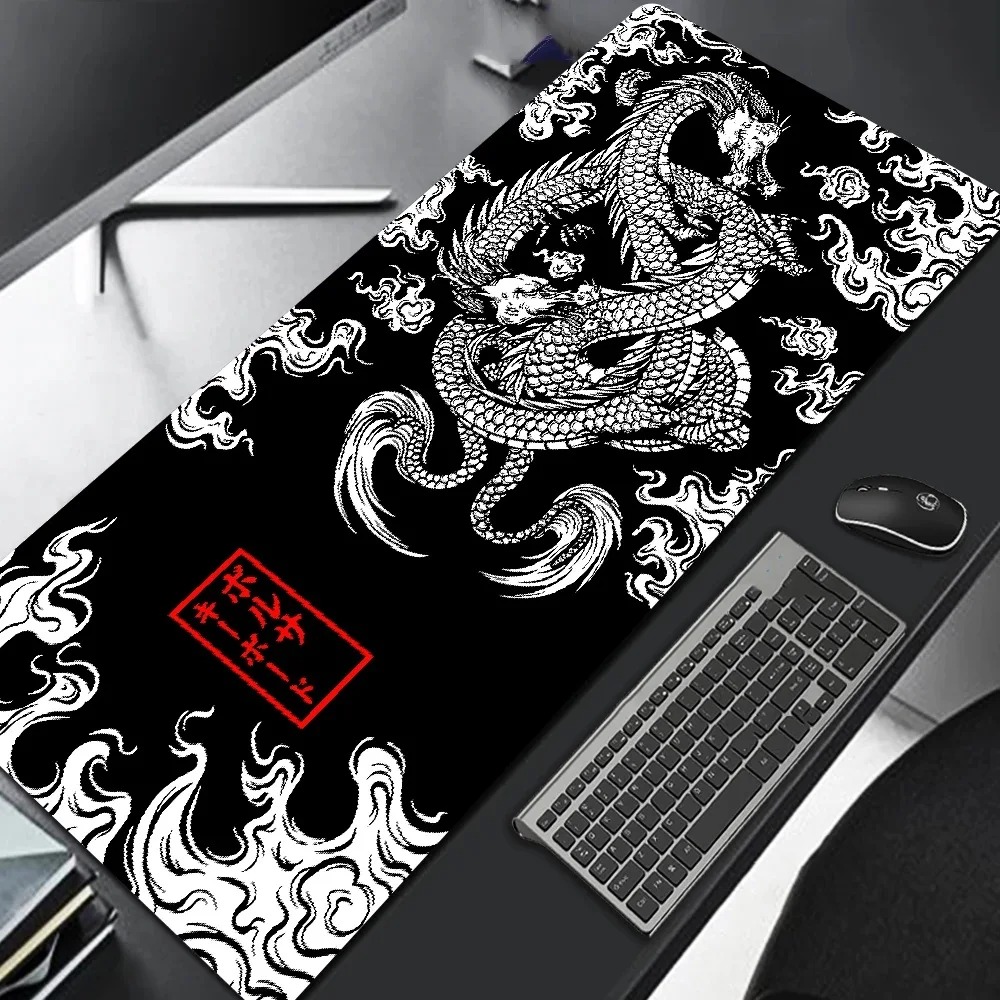 Gaming Mouse Pad Black White C - Desk Setup Black And White reseña y precio