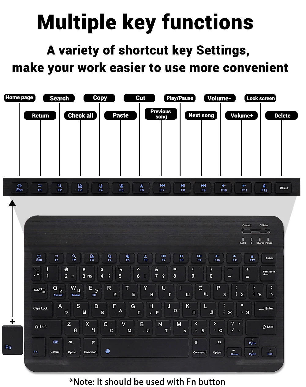 READ YYEAH RGB Backlit Bluetoo - Desk Setup Keyboard reseña y precio