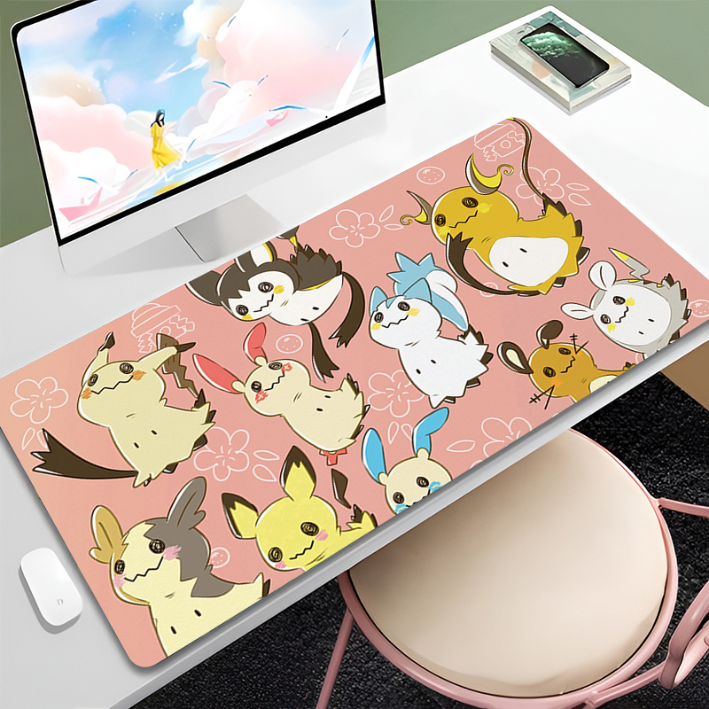 Kawaii M-Mimikyu Cartoon Cute  - Desk Setup Keyboard reseña y precio