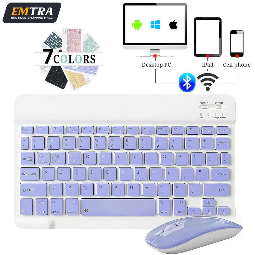 Mini Wireless Keyboard Bluetoo - Desk Setup Keyboard reseña y precio