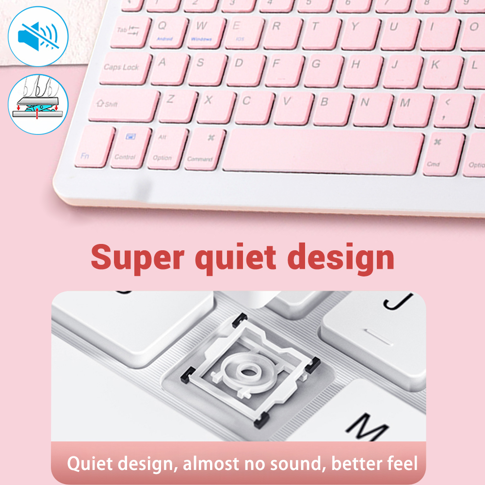 Mini Wireless Keyboard Bluetoo - Desk Setup Keyboard reseña y precio