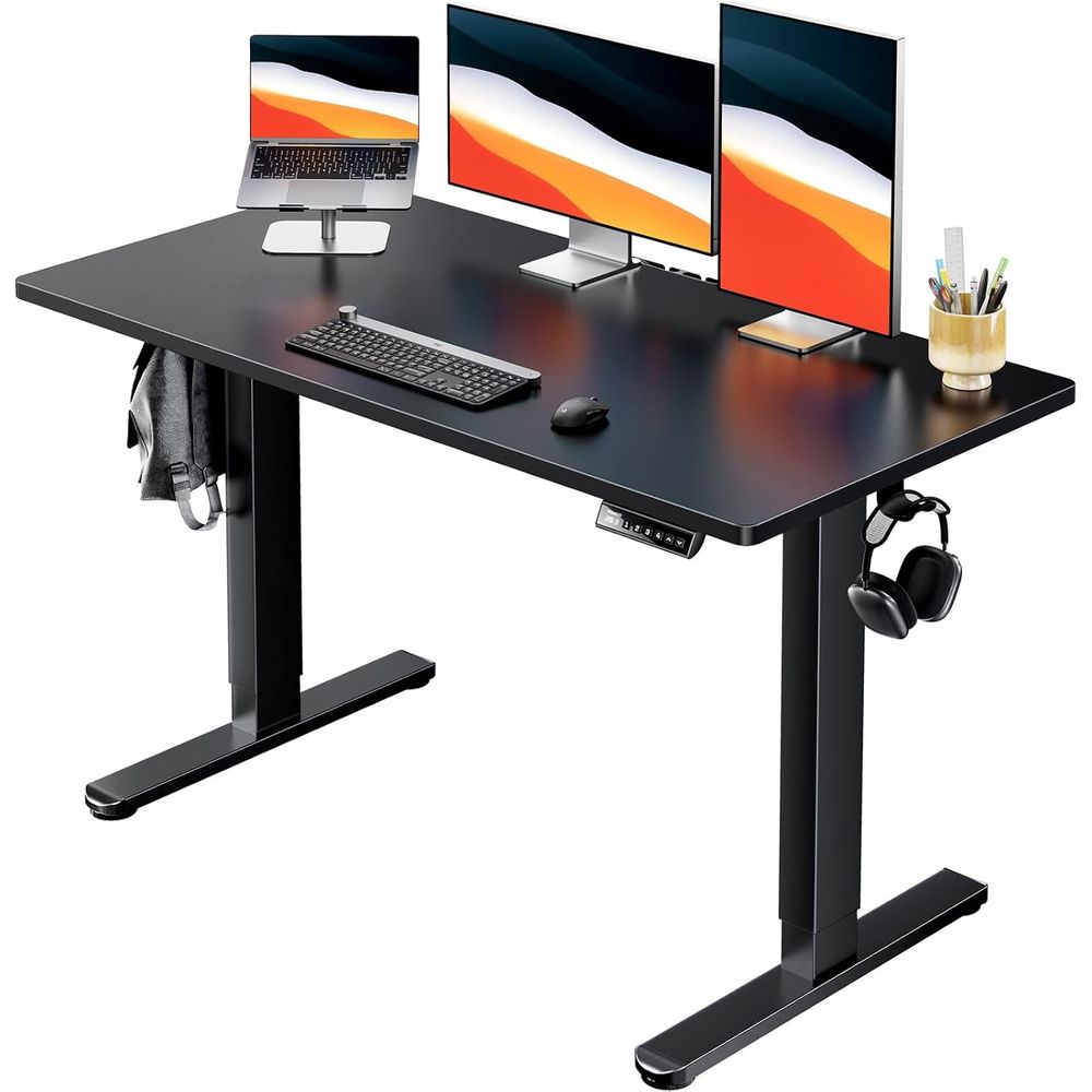 Electric Standing Desk, Whole  - Desk Setup L Shaped reseña y precio
