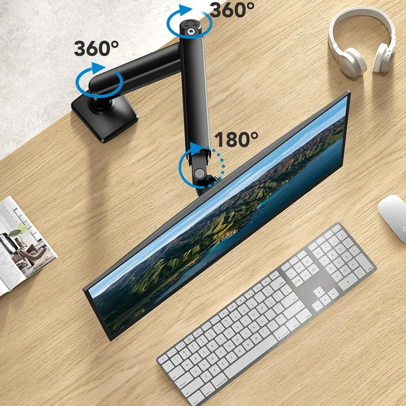 Universal Single Monitor Arm B - Desk Setup Ergonomics reseña y precio