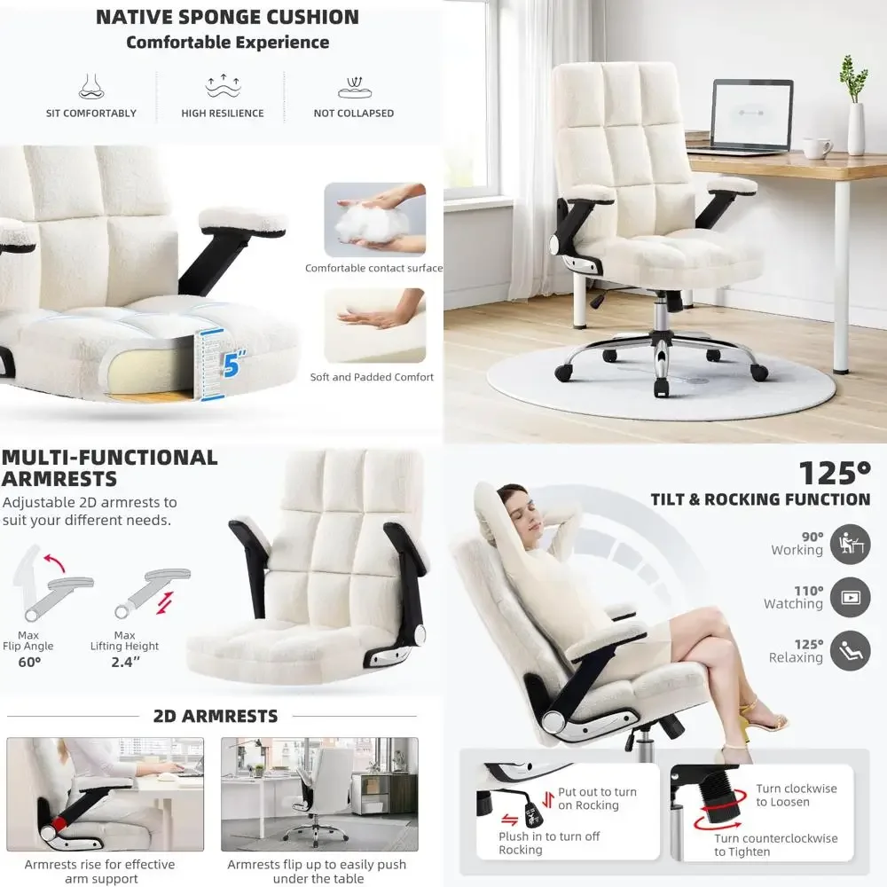 ergonomic high-back desk chair - Desk Setup Ergonomics reseña y precio