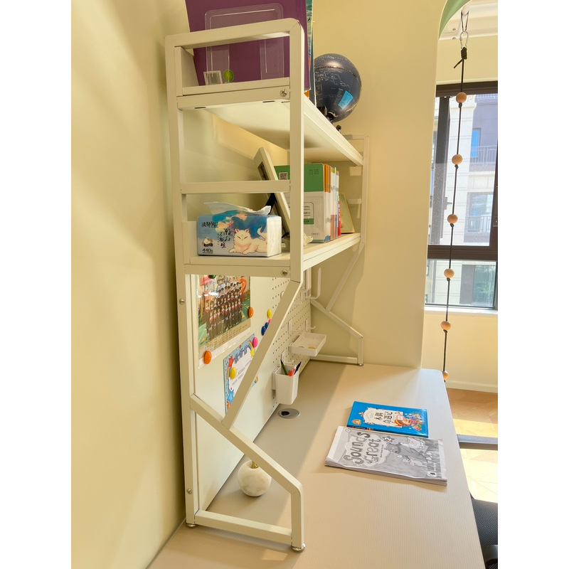 Desktop Storage Shelf with Peg - Desk Setup Shelf reseña y precio
