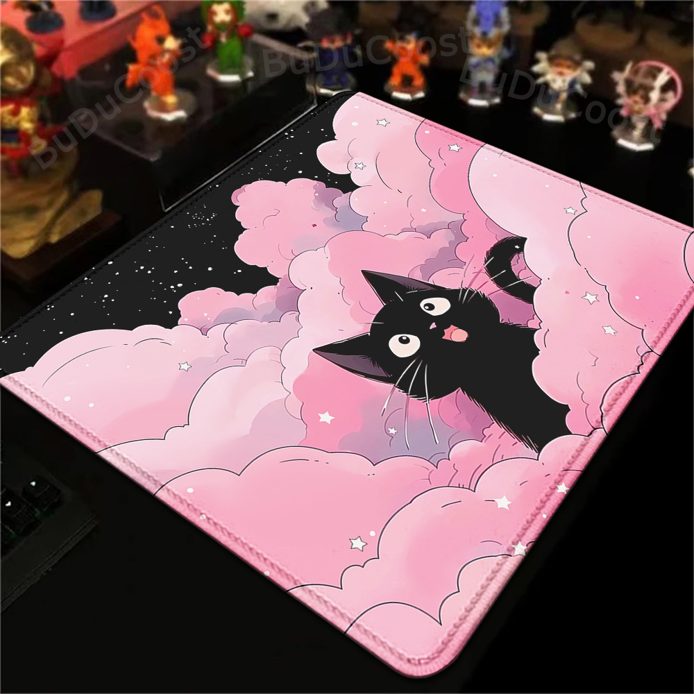 18x22cm Small Rug Black Cat Cl - Korean Desk Setup reseña y precio