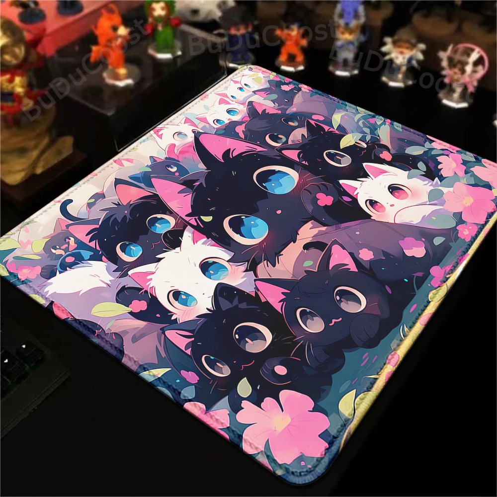 18x22cm Small Rug Black Cat Cl - Korean Desk Setup reseña y precio