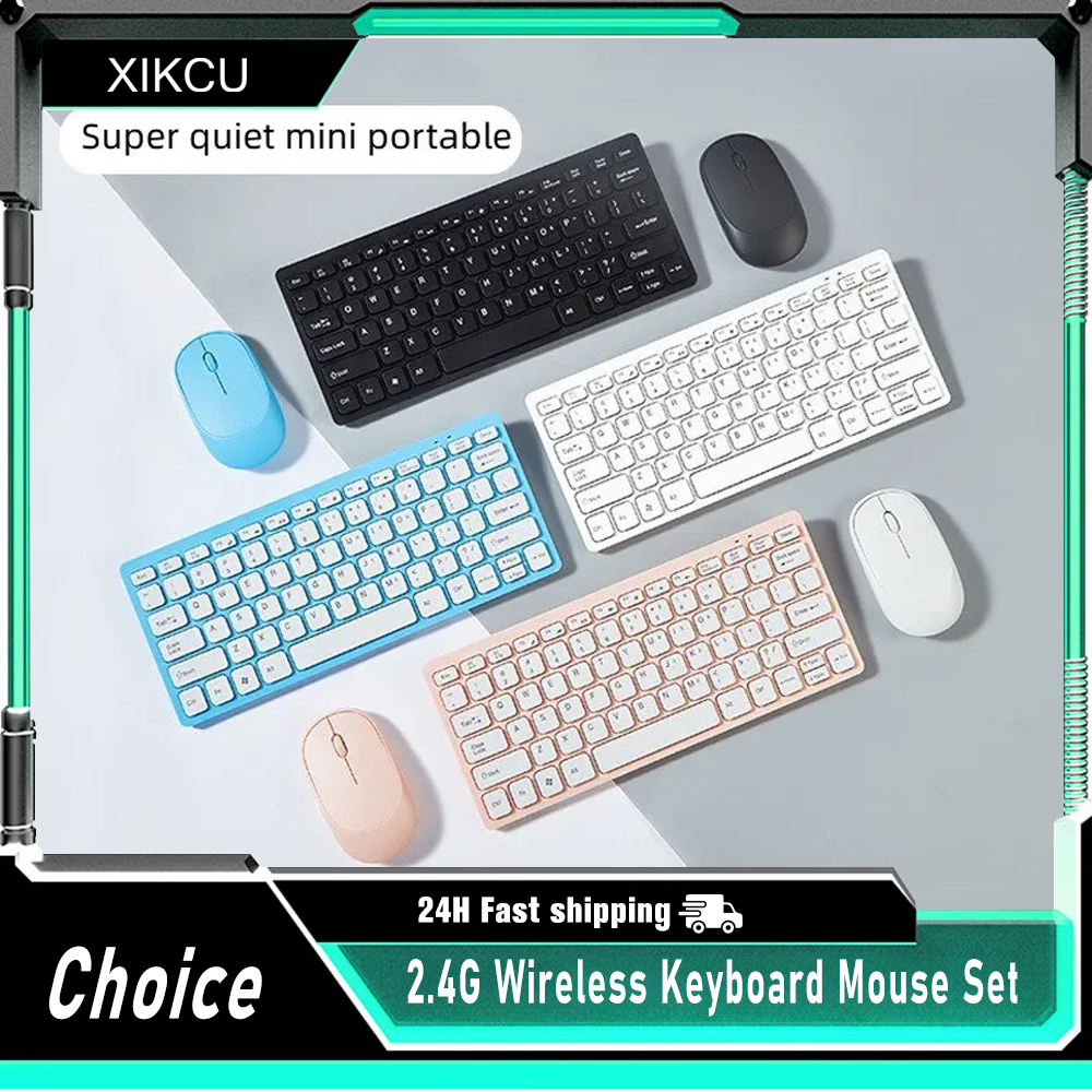 2.4G Wireless Keyboard and Mou - Desk Setup Keyboard reseña y precio