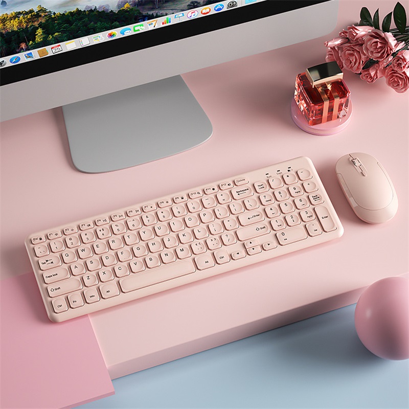 Fashion Wireless Keyboard and  - Desk Setup Keyboard reseña y precio