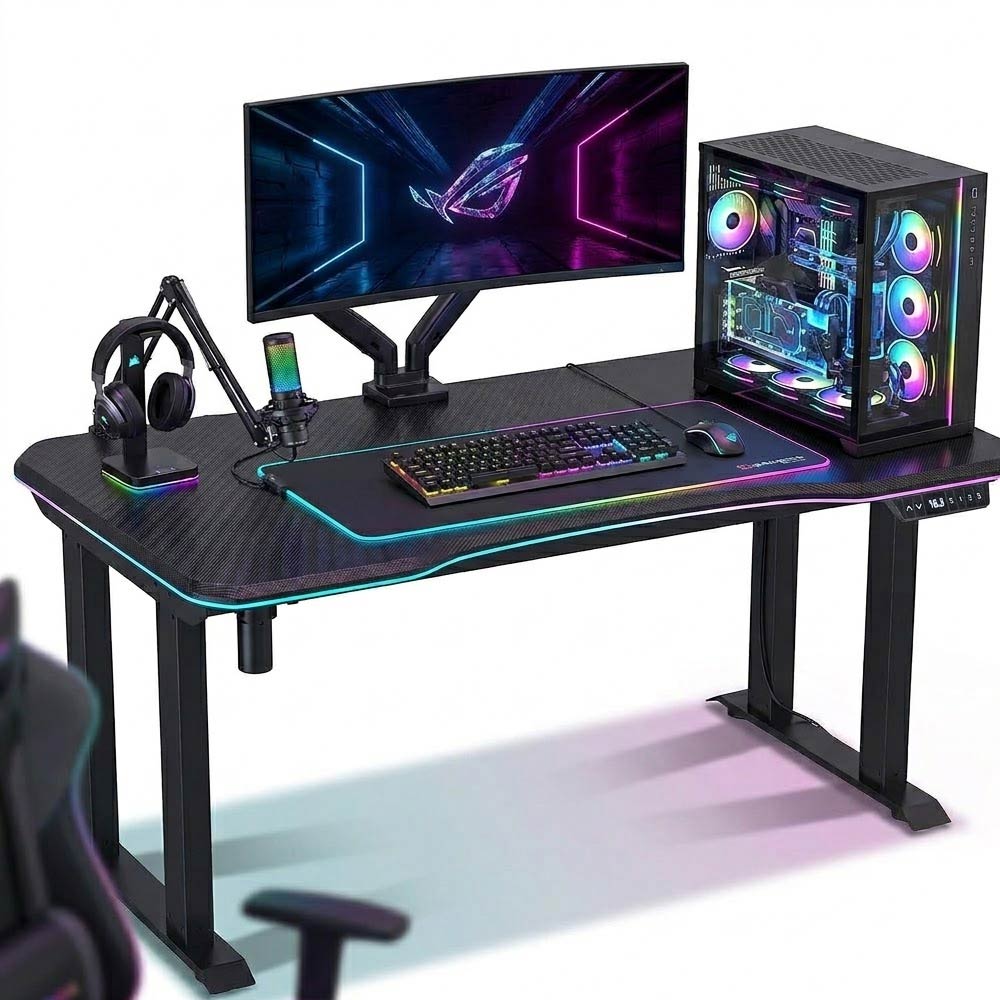 Dual Motor 4 Leg Standing Gami - Desk Setup Ergonomics reseña y precio