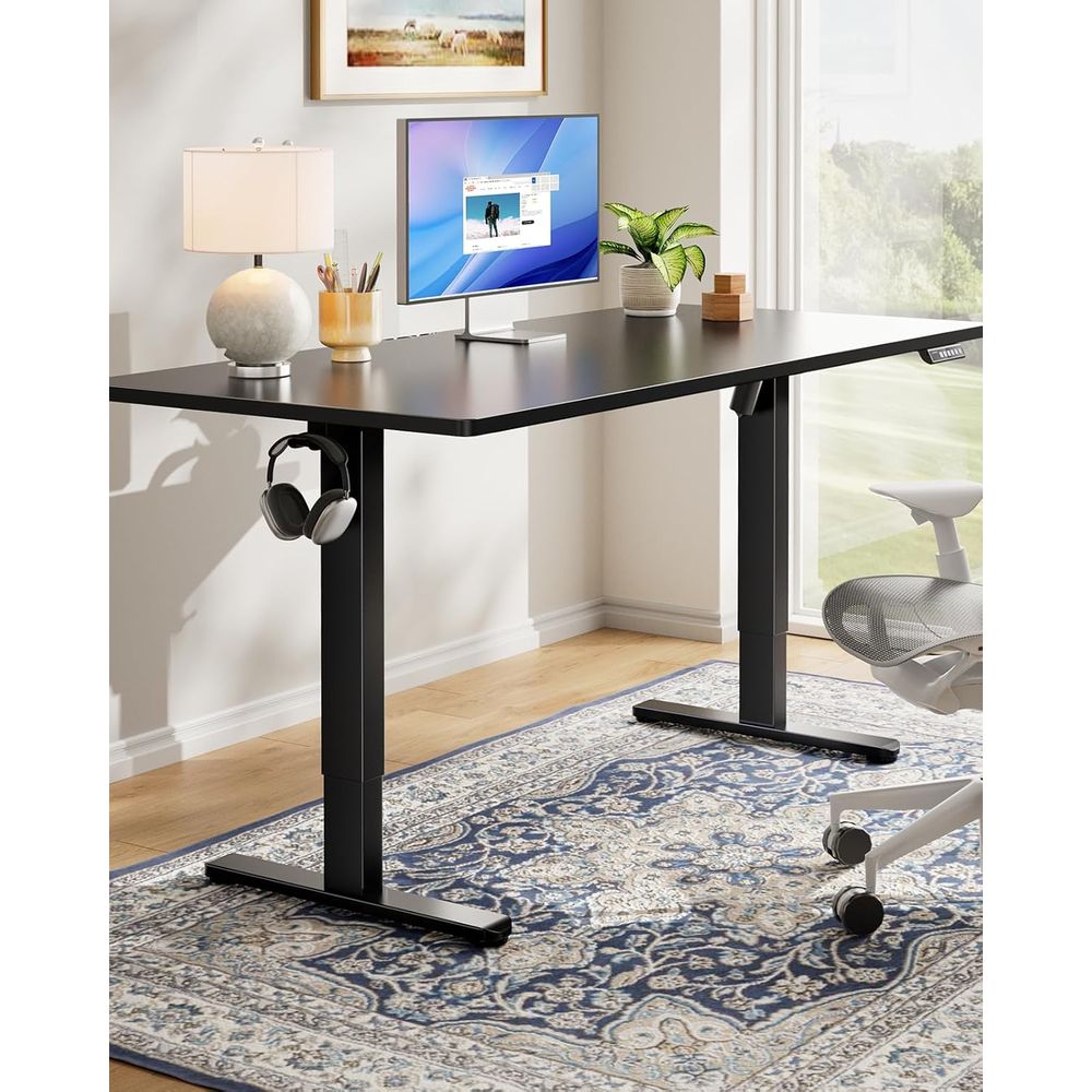 Electric Standing Desk, Whole  - Desk Setup L Shaped reseña y precio