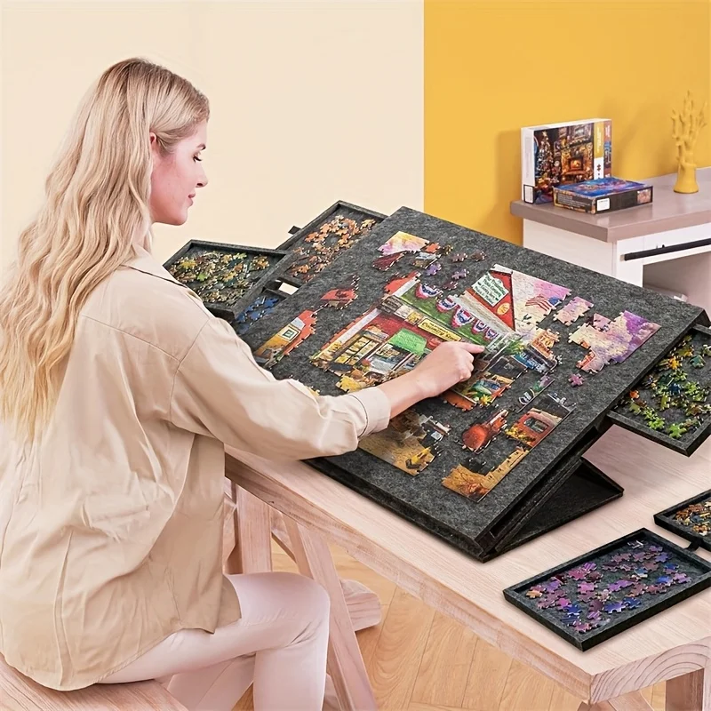 6-Drawer 1500pcs Jigsaw Puzzle - Desk Drawer Unit reseña y precio
