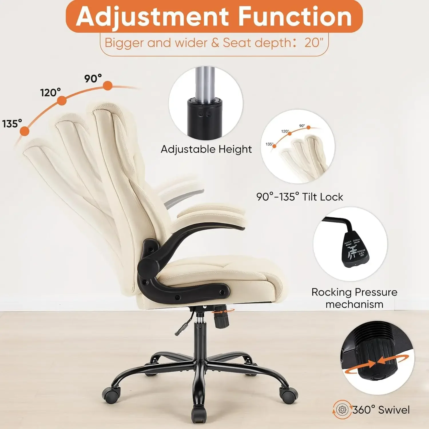 Ergonomic Computer Gaming Offi - Desk Setup Ergonomics reseña y precio
