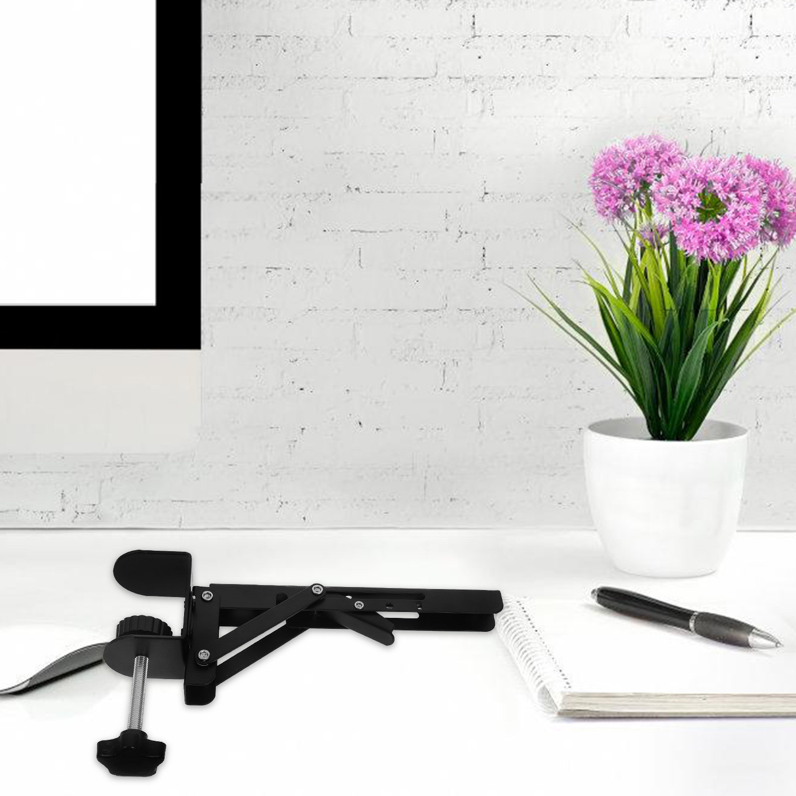 2Pcs Ergonomic Adjustable Clam - Desk Setup Ergonomics reseña y precio