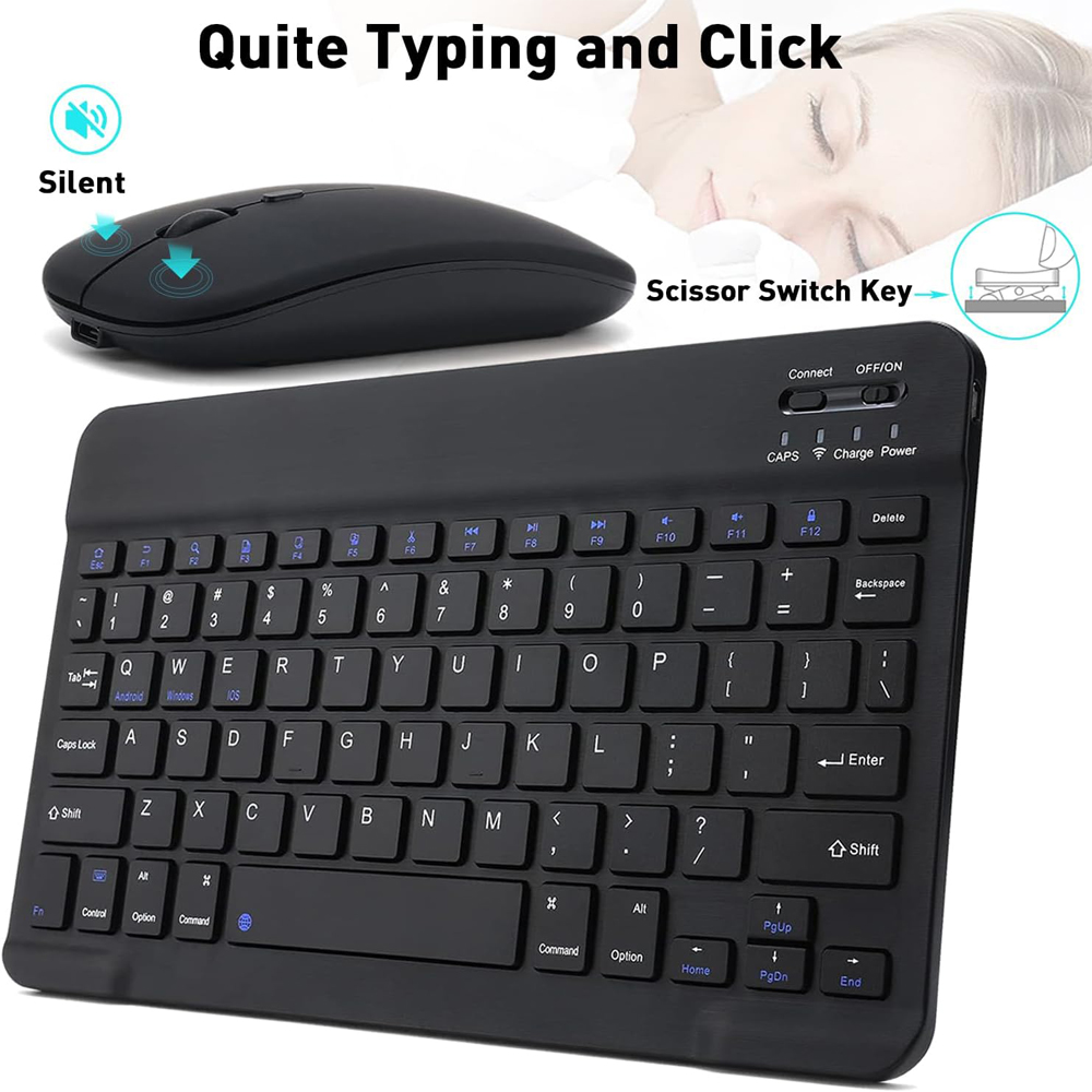 10 lnch Wireless  Bluetooth Mi - Desk Setup Keyboard reseña y precio