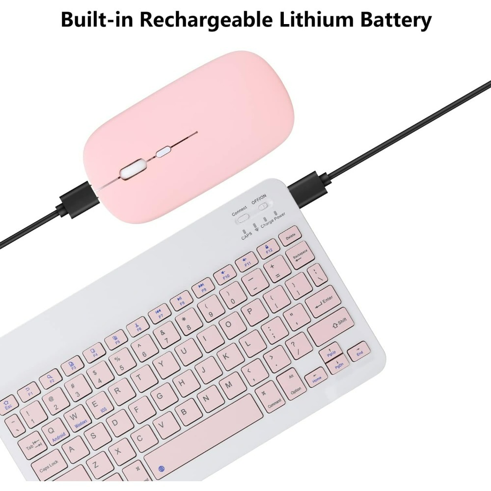10 lnch Wireless  Bluetooth Mi - Desk Setup Keyboard reseña y precio