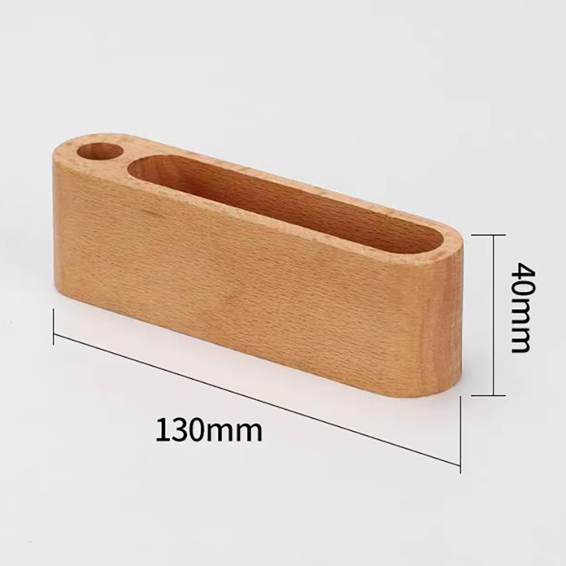 Business Card Holder Wooden Or - Korean Desk Setup reseña y precio