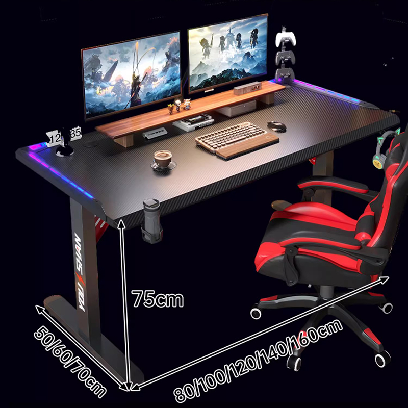Lift Top Table for Computer He - Desk Setup L Shaped reseña y precio