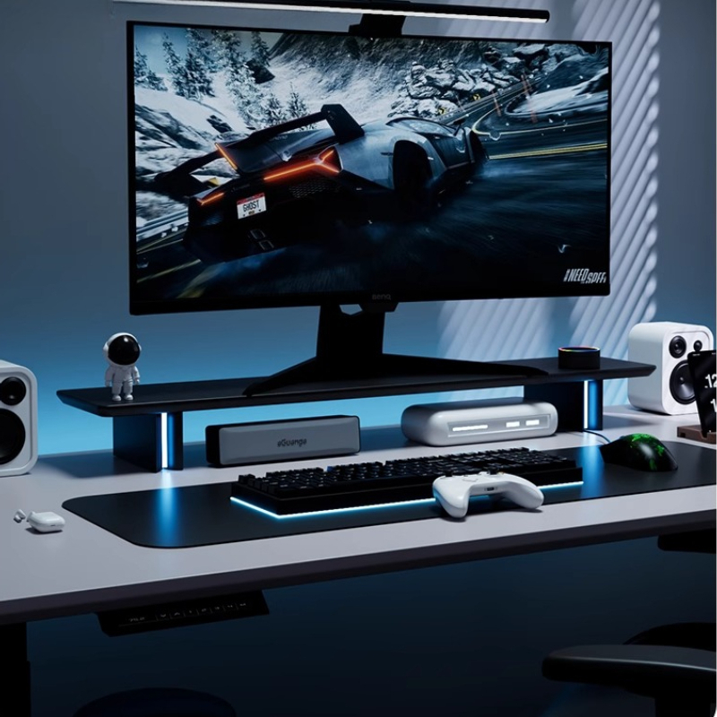 RGB Monitor Stand Ergonomic Co - Desk Setup Ergonomics reseña y precio
