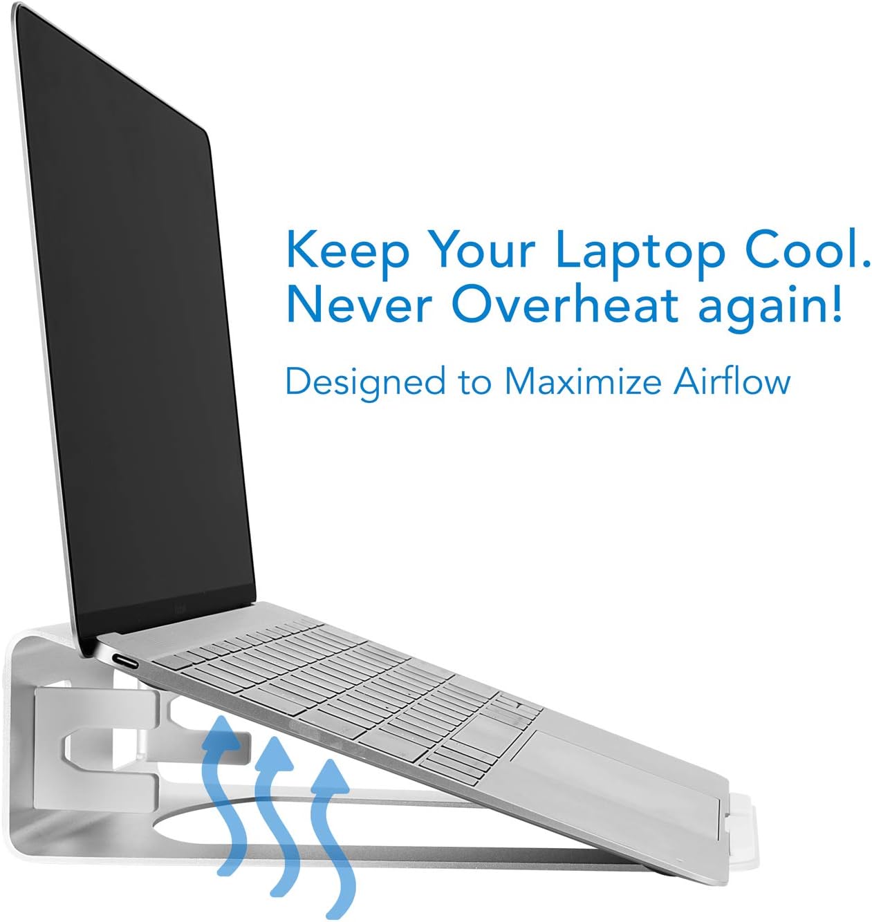 Vertical Laptop Stand for Desk - Desk Setup With Laptop And Monitor reseña y precio