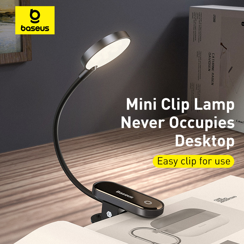 Baseus Portable Desk Lamp LED  - Desk Setup Ideas reseña y precio