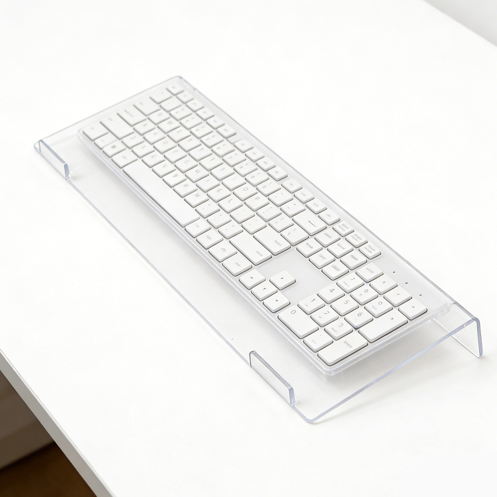 Adjustable Ergonomic Clear Acr - Desk Setup Ergonomics reseña y precio