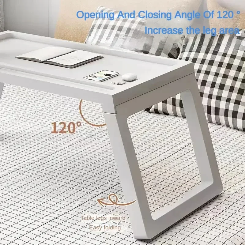 Bed Lazy Table Foldable Laptop - Desk Setup Ideas reseña y precio