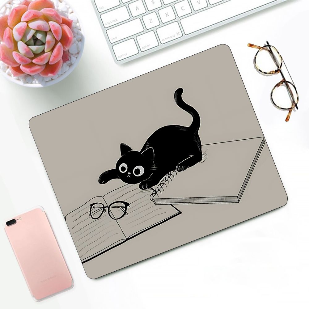 Cute Coffees Cats Gaming Mouse - Korean Desk Setup reseña y precio