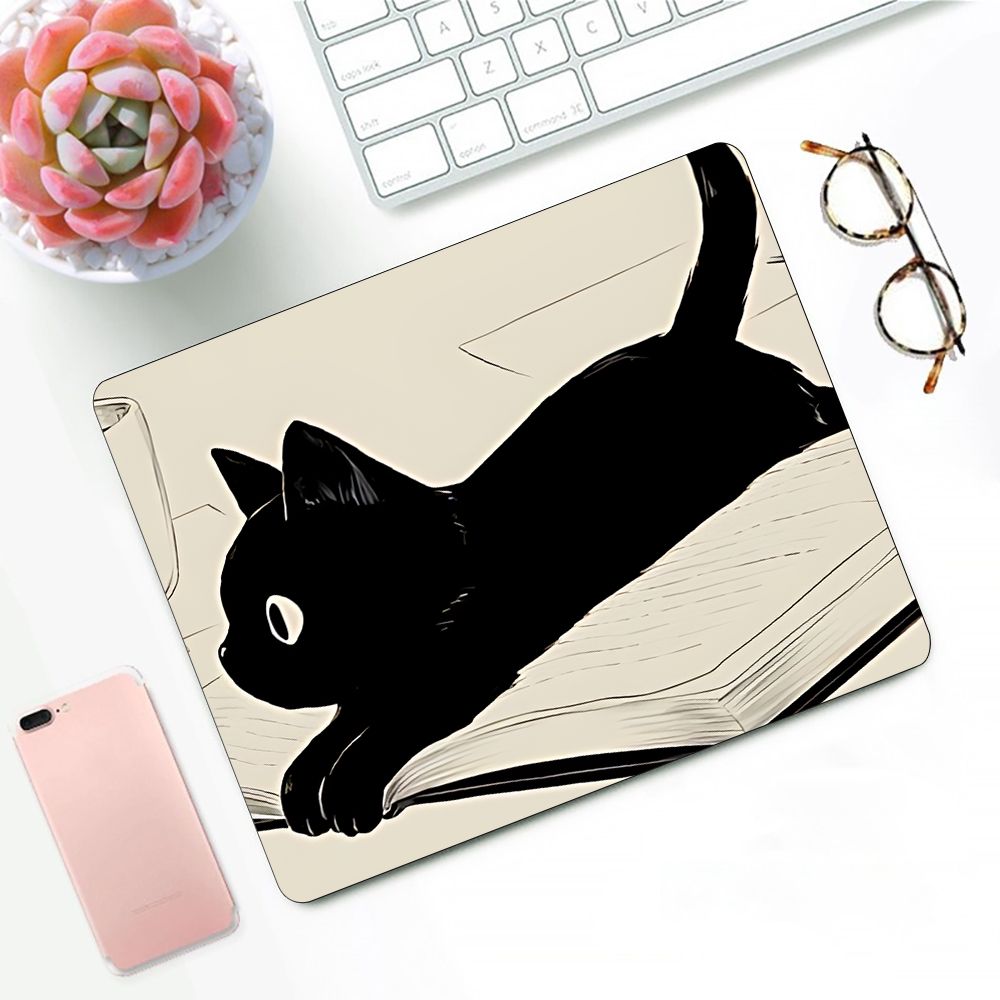 Cute Coffees Cats Gaming Mouse - Korean Desk Setup reseña y precio