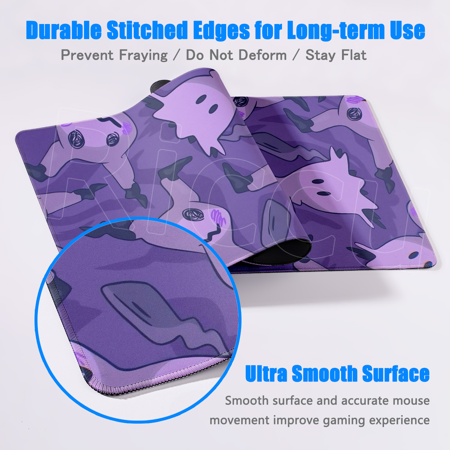 HD Rubber Non-slip Mouse Pads  - Korean Desk Setup reseña y precio