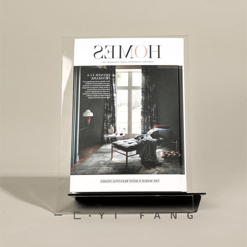 Modern Simple Acrylic Bookshel - Desk Setup Shelf reseña y precio