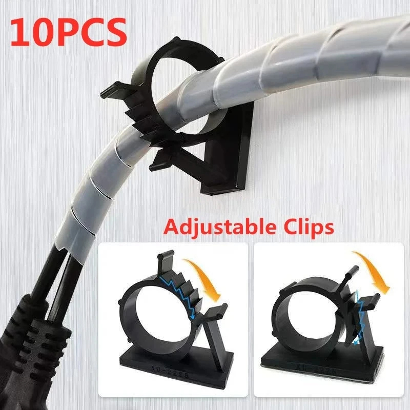Cable Organizer Self Adhesive  - Desk Setup Ideas reseña y precio